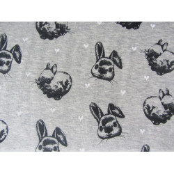 Wellness Sweat - Bunny grau